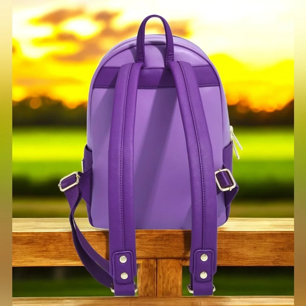 Loungefly Disney Beauty and the Beast Castle Portrait Mini Backpack